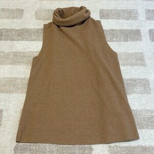 Zara sleeveless turtleneck